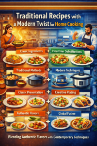 Traditional Recipes with a Modern Twist for Home Cooking